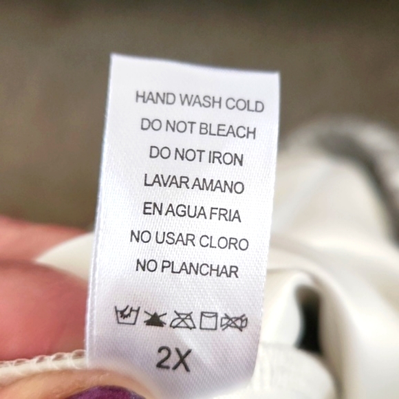 BUTTER SOFT ☆ SILVERì METALLIC ☆ FAUX LEATHER CARGO PANTS ☆ 2x ☆ NWT - Picture 10 of 11